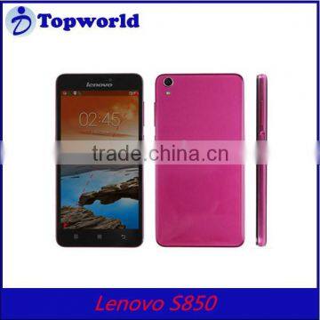 Bar IPS Capacitive Screen MTK6582 Quad Core RAM 1GB+ROM 16GB Android WAP WIFI GSM WCDMA Lenovo S850