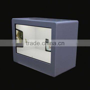 19 inch 1080P lcd digital transparent advertising display