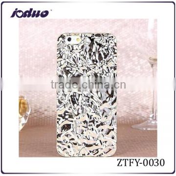 Wholesale fashion tinfoil print mobile phone case for iphone 6 plus