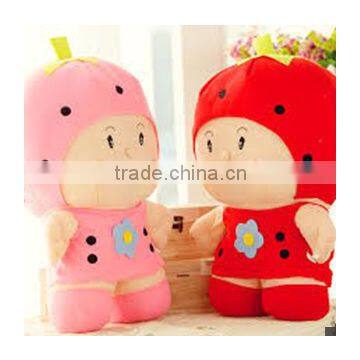 Fashion design lovely girl plush toy