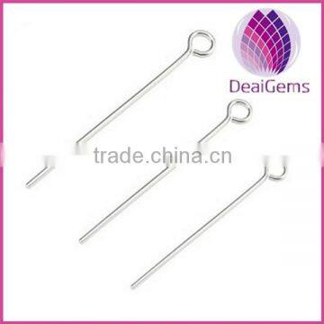 Wholesale 925 sterling silver eyepin diy jewelry findings