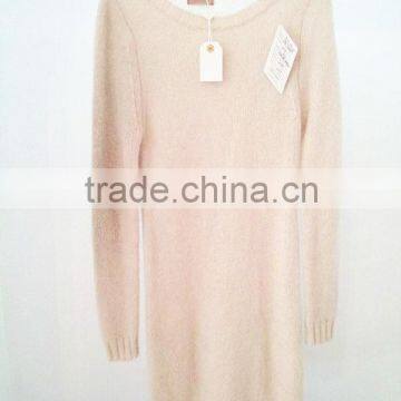 Long Sleeve Knitting Dress, Ladies Inornate Knitting Dress