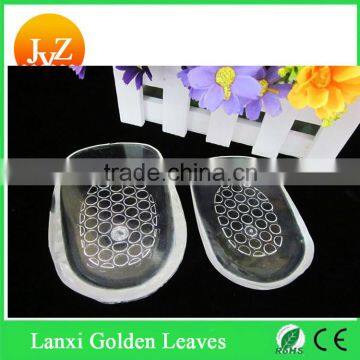 2015 Newest insilione heel spurs inner soles insoles silicone heel cushion for heel pain calcaneal spur bursitis