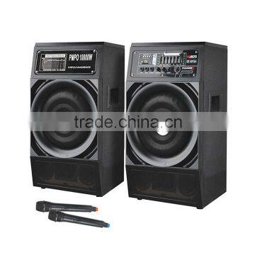 Good design Double professional subwoofer active audio bluetooth home speaker system17