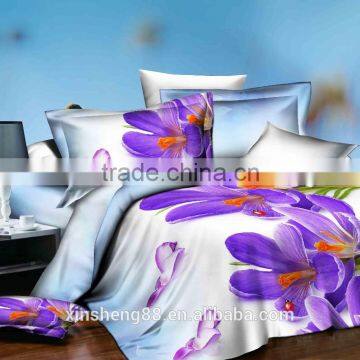 3D Sunflower Bedding Set/ Duvet Cover Set Made in China