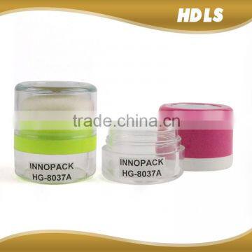 China supplier cosmetic waterproof liquid foundation bottle with sponge