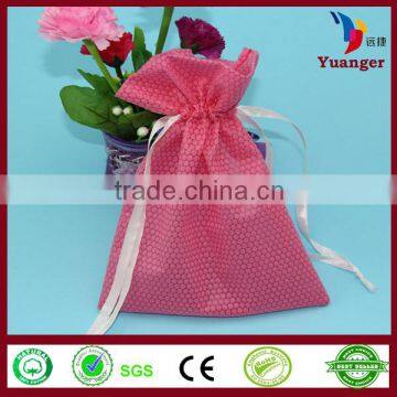 Wholesale Recyclable Promotional Printed Gift Foldable Carry Wine Non Woven Bag