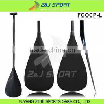 Carbon Fiber Outrigger Paddle With Oval Bent Shaft