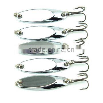 15pcs Metal Spoon Fishing Lures Bass CrankBait Crank Bait Tackle 4.3cm/6.78g