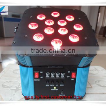 12x15w 5in1 wireless dmx battery powered led par can