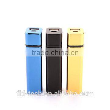 Mini 2600mah super quality power bank portable mobile phone charger