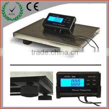 120kg/0.05kg waterproof stainless steel digital bench scale