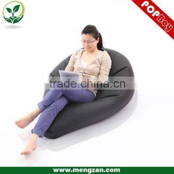 Popular Waterproof Bean Bag Sofa Black Leather Bean Bag Sofa Chair