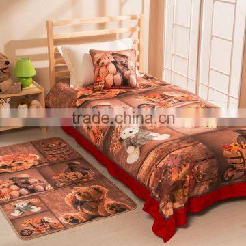 TEDDY DIGITAL PRINTED RUG FOR CHILDREN AND KIDS