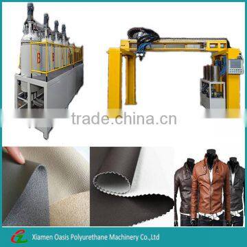 Non-solvent Polyurethane Synthetic Leather Coating machine