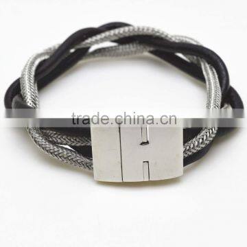 Wire Bracelets With Magnet Clasp for Promotion