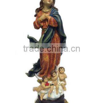 2016 Factory polyresin angel religious baby Jesus statue figurine