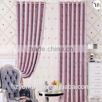 100% polyester jacquard fabric for home curtains for wedding decoration ready made curtains for living room