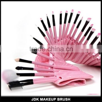 32 pcs pink makeup brush set