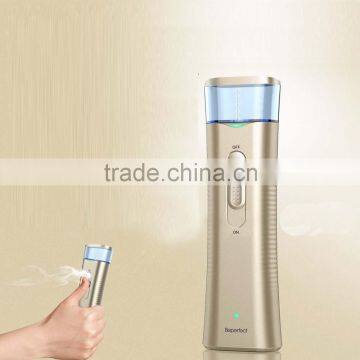 New Rechargeable home use handheld mini face steamer with USB cord accept brand OEM