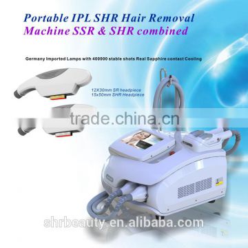 Hot Selling Germany Xeon Lamp Portable IPL Acne Treatment JHR-II