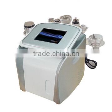 2015 new desktop 7 in 1 cavitation vacuum RF slimming machine