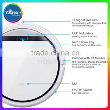 2016 New Arrive Multifuction Home Robot Vacuum Cleaner Smart Sweeping Mopping photo-6