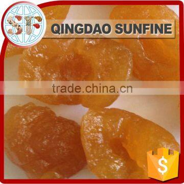 Sour organic dried apricot fruit