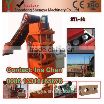 Good Capacity SY1-10/2-10 Hydraulic Automatic Interlocking Brick Forming Machine Production Line photo-3