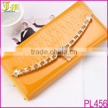 2014 Top Fashion Korean Women Clutch Wallet Purse Chain Shoulder Bag Handbag With Magnetic Closure