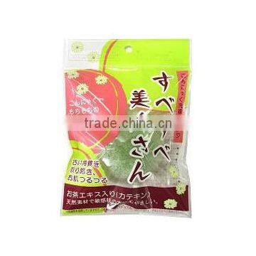 SUBESUBE BIJIN Green Tea Extracct Konnyaku Face Sponge Natural Face Wash