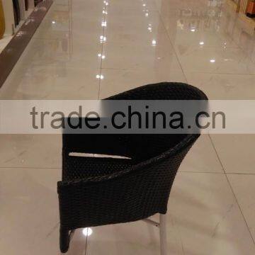 Cheap price, high quality PP plastic rattan chair/Outdoor plastic rattan chair