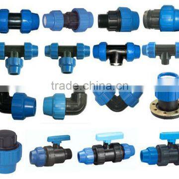 Hot sale PP compression pipe fittings for water supply