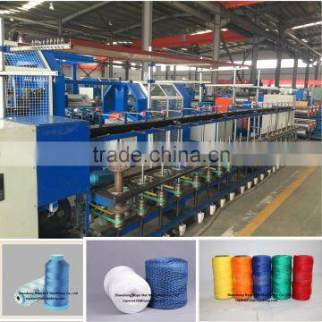 Shandong taian plastic yarn twisting machine for string