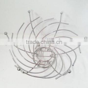 Powder Coating/Chrome Plating/PVC Coating Metal Fruit Busket photo-2