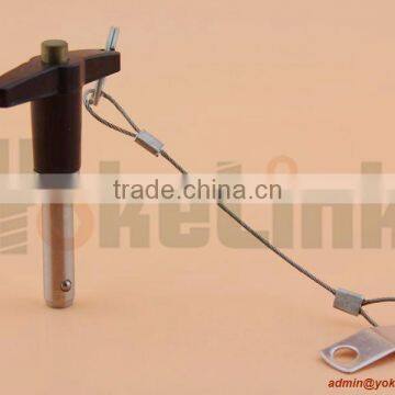 Made in China 17-4 PH Stainless Steel T Handle Lock Pin With Stainless Lanyard photo-3