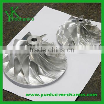 High precision turbo blower impeller, precision aluminum blower impeller