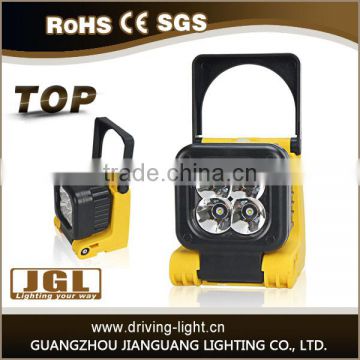 Rechargeable magnetic 12w cree led work light for car repair