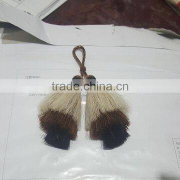 High Quality Custom Colorful 100% Horse Hair Tassel Made by Hand for Sale photo-6