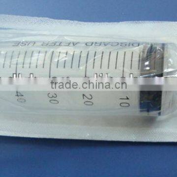 50ml/60 Luer Slip or Luer Slip Disposable Syringe 3-parts Syringe photo-3