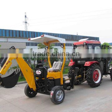 Towable Backhoe with Diesel/Gasoline Engine