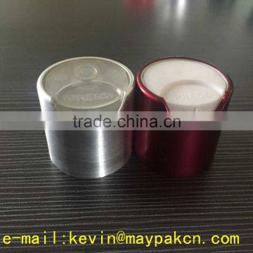 2016 High Quality UV Metal Disc Top Caps for Bottle, Custom Aluminum Dosc Top Cap* photo-3