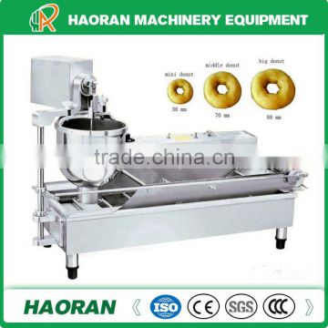 Hot-sale DH-16 automatic big donut machine donuts making machine donuts fryer