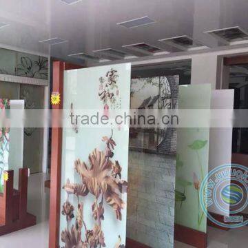 High Precision UV 2500mm*1300mm Printing on Flat Glass photo-2