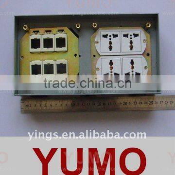 YUMO-2702K Open Type floor socket