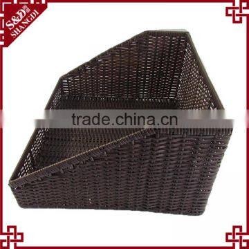 S&D Poly Rattan Supermarket Vegetable Fruit Display Basket Storage Basket photo-2