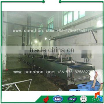 PPT Spray Type Blanching Machine for Jelly Sterilizing