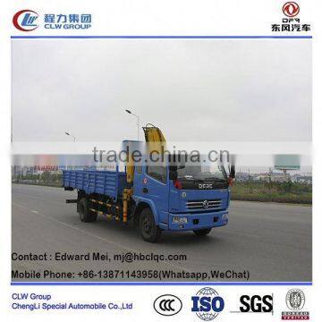 Dong Feng 6 Ton Mobile Crane Truck for Sale/ 6 Ton Truck Mounted Crane / 6 Ton Knuckle Crane Truck photo-4