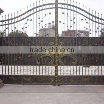 Bisini Luxury Design Gate, Swing House Main Gate Design, New Design Big Iron Gate photo-4