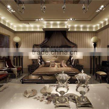 Refined Unique Round Pillow-Shape Design Upholstered Bed Set, Perfect Color Match Bedroom Furniture Set photo-4